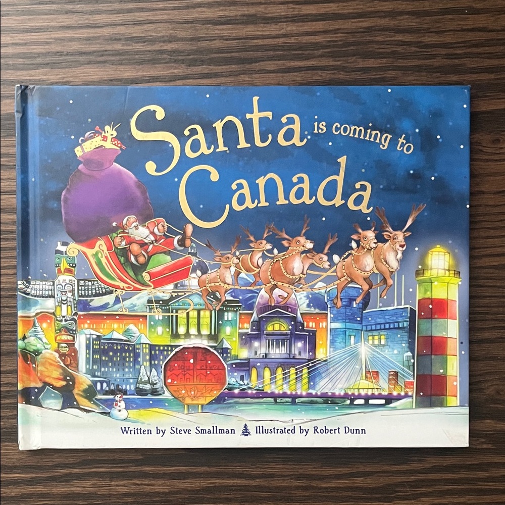 Santa is Coming to Canada Book